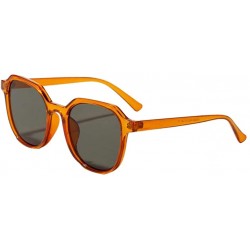 Oval 2x Vintage Rectangle Cut Rimless Sunglasses Designer - CM190N8UW5L $19.86