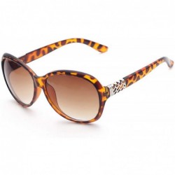 Oversized Polarized Sunglasses Fashion Protection Activities - Leopard - CZ18TQY2NWE $29.13