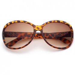 Oversized Polarized Sunglasses Fashion Protection Activities - Leopard - CZ18TQY2NWE $17.32