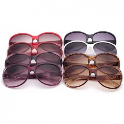 Oversized Polarized Sunglasses Fashion Protection Activities - Leopard - CZ18TQY2NWE $17.32