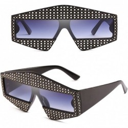 Sport Unisex Sunglasses - Special Thick Glasses Frame Sun Glasses for Men Women - Gray - CS18DLY3ARM $17.19