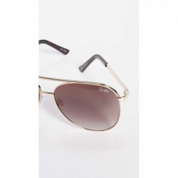 Aviator Women's Vivienne Mini Sunglasses - Gold - C518YROMQEN $44.17