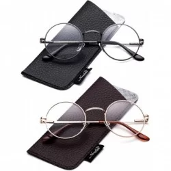 Round Round Retro John Lennon Sunglasses & Clear Lens Glasses Vintage Round Sunglasses - CT18KNG9N97 $27.35