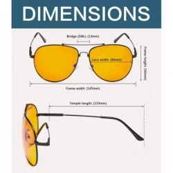 Aviator Better Sleep Eyeglasses Blue Light Blocking Memory Frame Men Women - Silver - C618Q0XCOCG $30.09