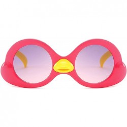 Square Retro Classic Cute Duck Sunglasses for Women PC Resin UV400 Sunglasses - Style-c5 - CS18T3XEI28 $13.83