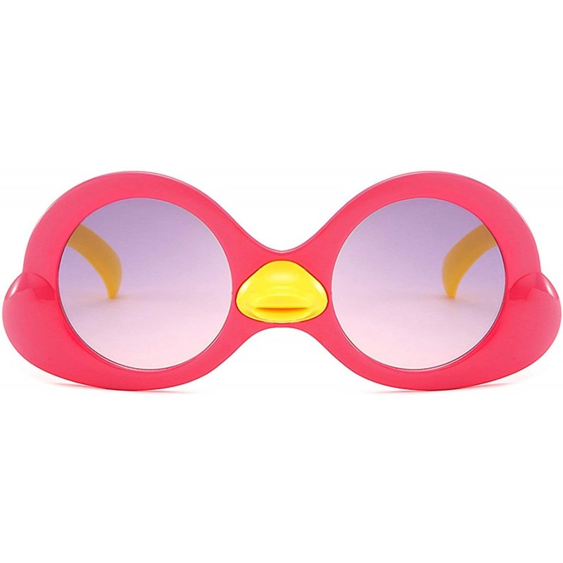 Square Retro Classic Cute Duck Sunglasses for Women PC Resin UV400 Sunglasses - Style-c5 - CS18T3XEI28 $13.83