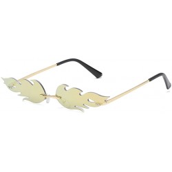 Oversized Sunglasses Fashion Irregular Graduation Accessories - E - CP199HT7CQ7 $6.55