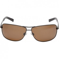 Aviator Kona Polarized Aviator Sunglasses - Black - C3115WRX4PB $61.28