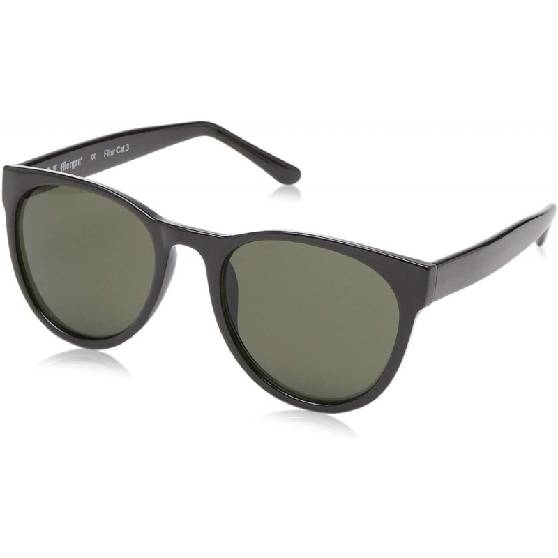 Round Clifton Round Sunglasses - Black - CS18NCLK352 $13.53