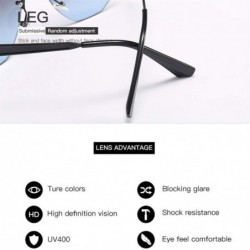 Oversized Oversized Rimless Sunglasses For Women Irregular Alloy Unique Frames Shades UV400 - C1 - C01900NCO3G $11.59