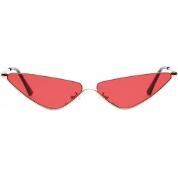 Rimless Sunglasses for Men Women Vintage Glasses Retro Sunglasses Eyewear Metal Sunglasses Party Favors - C - C618QTEW3K5 $14.02