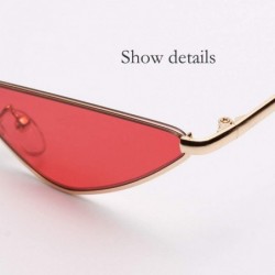 Rimless Sunglasses for Men Women Vintage Glasses Retro Sunglasses Eyewear Metal Sunglasses Party Favors - C - C618QTEW3K5 $7.20