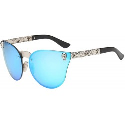 Rectangular Fashion Polarized Sunglasses For Women - REYO Unisex Frame Shades Acetate Frame UV Glasses Sunglasses - F - CD18N...