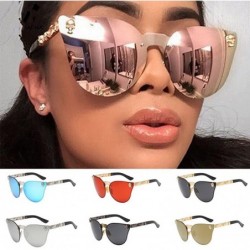 Rectangular Fashion Polarized Sunglasses For Women - REYO Unisex Frame Shades Acetate Frame UV Glasses Sunglasses - F - CD18N...