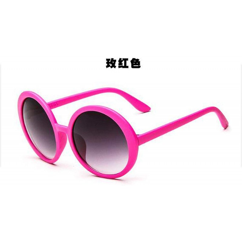 Oversized Men Women Oversize Round Sunglasses Ladies Classic Mirror Sun Glasses Vintage Luxury Female Shades UV400 - 3 - CI19...