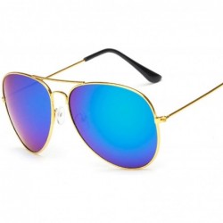 Aviator Small Round Sunglasses Women Glasses Lady Luxury Mirror Retro Metal Sun Yellow Vintage Tiny Female - 5 - CX198A2SRT4 ...