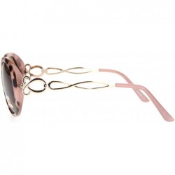 Butterfly Womens Antiglare Polarized Lens Butterfly Designer Sunglasses - Pink Tortoise Brown - CZ18O9NEHHZ $17.49