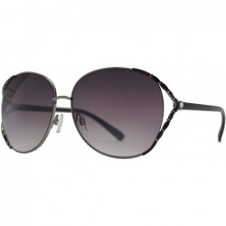 Round Womens Fashion Designer Elegant Butterfly Sunglasses - Gradient UV 400 Protection - C4194QS3KG8 $14.28