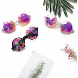 Sport Festivals Kaleidoscope Glasses for Raves - Goggles Rainbow Prism Diffraction Crystal Lenses - C218KMSM0X4 $25.59