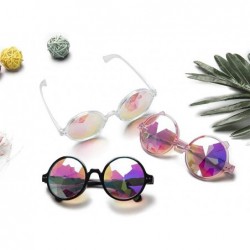 Sport Festivals Kaleidoscope Glasses for Raves - Goggles Rainbow Prism Diffraction Crystal Lenses - C218KMSM0X4 $25.59