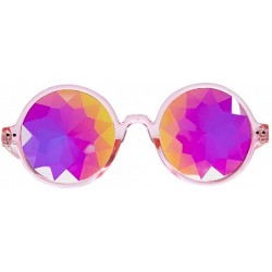 Sport Festivals Kaleidoscope Glasses for Raves - Goggles Rainbow Prism Diffraction Crystal Lenses - C218KMSM0X4 $25.59