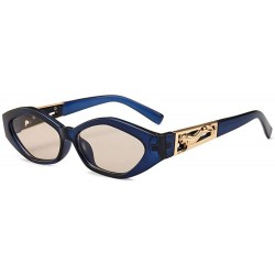 Rectangular Decorative sunglasses - prismatic cat's eyes - sunglasses - MODERN RETRO glasses - Cheetahs - CE18W540EYC $34.23