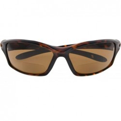 Sport TR90 Bifocal Unbreakable Frame For Sports Running Fishing Golf Cycling Sunglasses - Matte Tortoise - CC189AY77EK $26.46