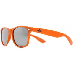 Sport NCAA womens Oklahoma State Cowboys Sunglasses - Orange/Silver - CI119UYHESZ $17.10