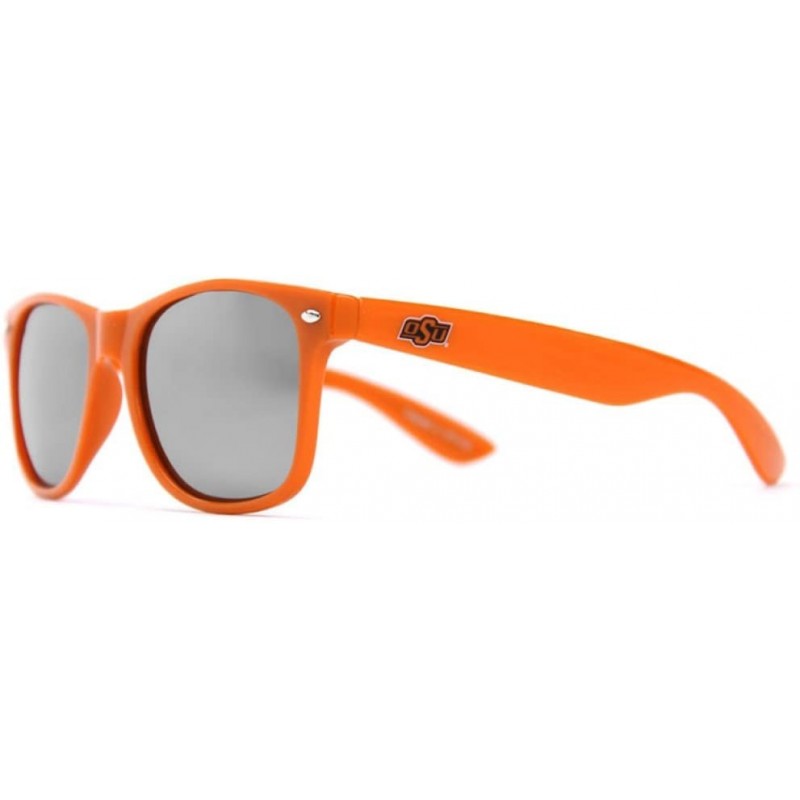 Sport NCAA womens Oklahoma State Cowboys Sunglasses - Orange/Silver - CI119UYHESZ $17.10