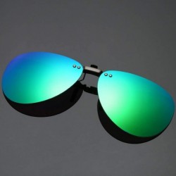 Oversized Men Polarized Clip Sunglasses Women Pilot Sun Glasses UV400 Eyeglasses Night Driving ZB-82 - 5 - CP198AHYRAI $15.81