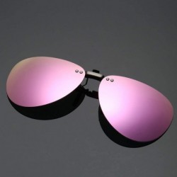 Oversized Men Polarized Clip Sunglasses Women Pilot Sun Glasses UV400 Eyeglasses Night Driving ZB-82 - 5 - CP198AHYRAI $15.81