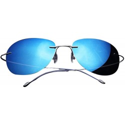 Sport Men's Fashion Polarized Driving Sunglasses Ultralight Titanium Frame Sports Sunglasses - C318DYGEA75 $19.95