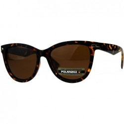 Butterfly Polarized Lens Sunglasses Womens Classic Butterfly Frame UV 400 - Tortoise - C218E7HUN0O $13.45