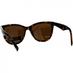 Butterfly Polarized Lens Sunglasses Womens Classic Butterfly Frame UV 400 - Tortoise - C218E7HUN0O $13.45
