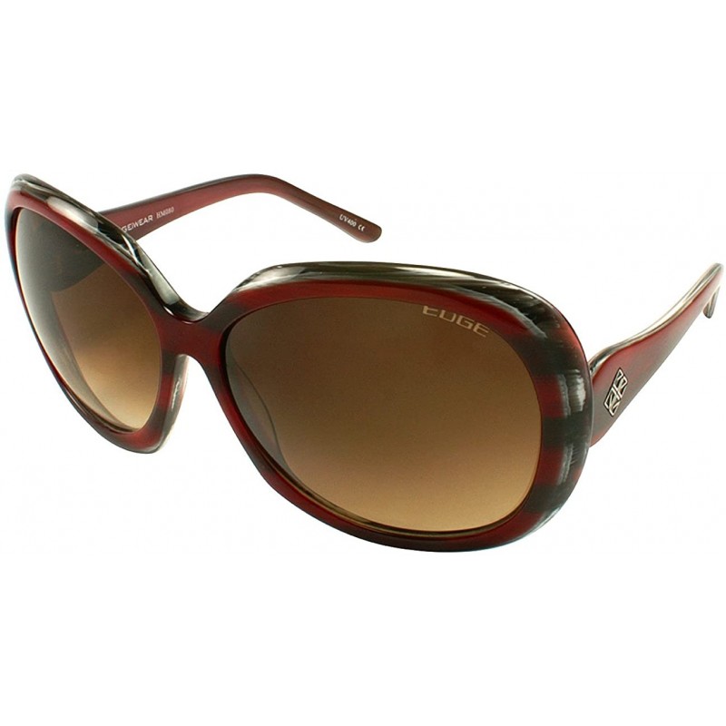 Oversized Handmade"Jackie O" Style Sunglasses HM080 - Red - CP11L1NTVS9 $11.24