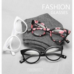 Square Fashion Glasses Optical Non Prescription Eyeglasses - White - CN18INTSD22 $14.26