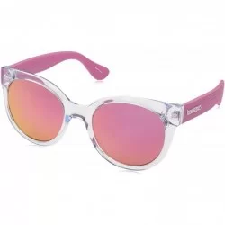 Round Women's Noronha Round Sunglasses - Cry Lilac - CH185TRWCA5 $68.90
