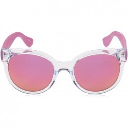 Round Women's Noronha Round Sunglasses - Cry Lilac - CH185TRWCA5 $30.82