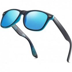 Square new fashion custom myopia polarized sunglasses men's classic retro models- driving polarized sunglasses - C618XMS6HXH ...