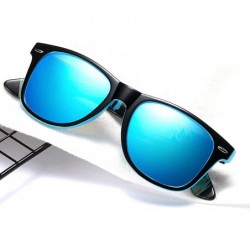 Square new fashion custom myopia polarized sunglasses men's classic retro models- driving polarized sunglasses - C618XMS6HXH ...