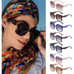 Square Sunglasses Polarized Fashion Lightweight - A - CK194XN4G45 $7.65