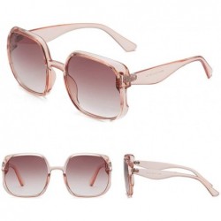 Square Sunglasses Polarized Fashion Lightweight - A - CK194XN4G45 $7.65