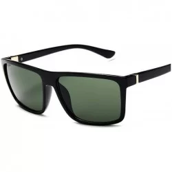 Square Fashion Sunglasses Men Square Sun Glasses Brand Designer UV400 Protection Shades Oculos De Sol Hombre Driver - C7 - CX...