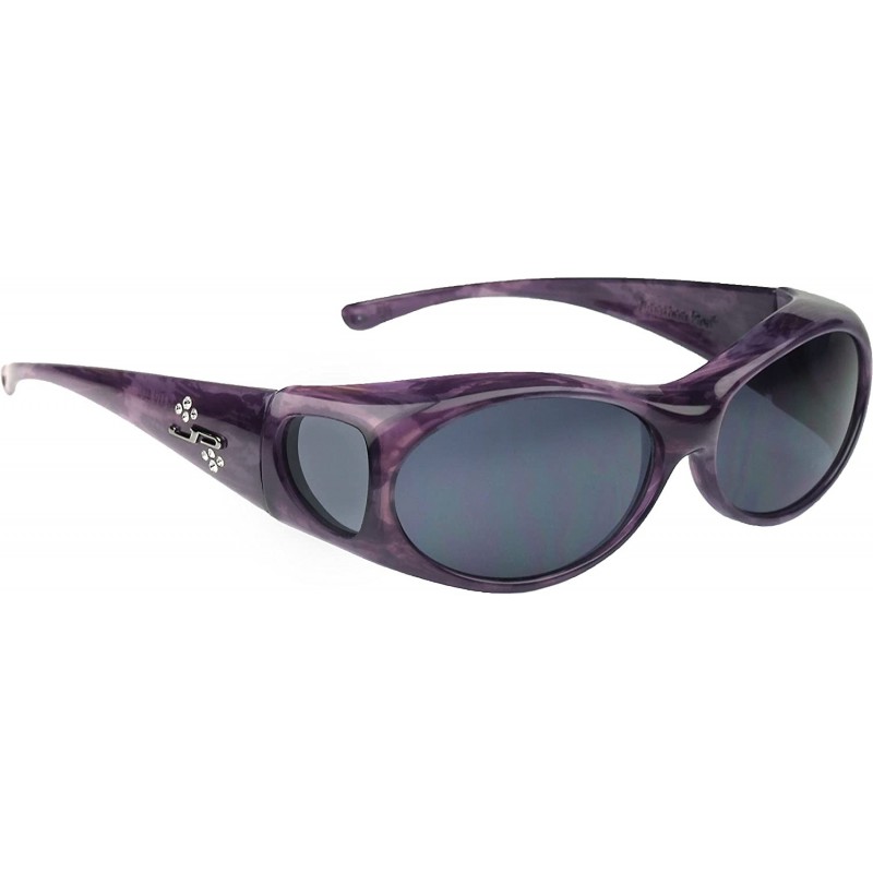 Oval Jonathan Paul Fitovers Eyewear - Aurora - Purple Haze/polarized Grey - Oval - 133 X 39 - C2111IKJC4D $57.46
