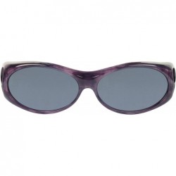 Oval Jonathan Paul Fitovers Eyewear - Aurora - Purple Haze/polarized Grey - Oval - 133 X 39 - C2111IKJC4D $57.46