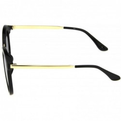 Round Retro Vintage Style Classic Men Women Inspired Round Circle Sunglasses 503 - Black Mirrored - C712FO3H6FV $32.52