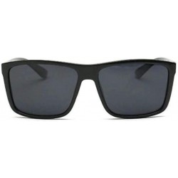 Oval Polarized Sunglasses Mens Brand Vintage Driving Movement Sun Glasses Men Driver Safety - CM199XRUO9Z $11.60