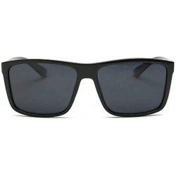 Oval Polarized Sunglasses Mens Brand Vintage Driving Movement Sun Glasses Men Driver Safety - CM199XRUO9Z $24.00