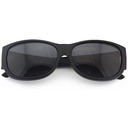 Sport Polarized Sports Fitover Sunglasses for Women Men-UV protection - Sand Black/Grey - C018QIQAT5O $23.24