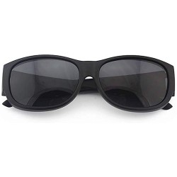 Sport Polarized Sports Fitover Sunglasses for Women Men-UV protection - Sand Black/Grey - C018QIQAT5O $13.37